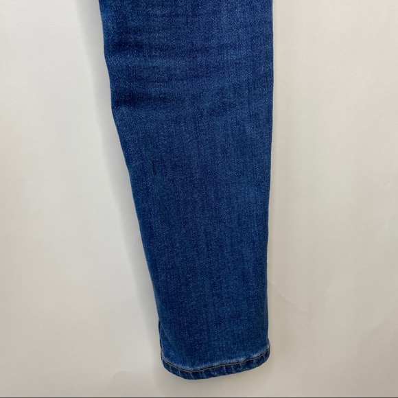 RE/DONE Denim High Rise Ankle Crop Skinny Jeans 26 - Picture 9 of 14